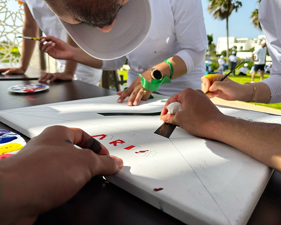 Team Building Maroc 10 fresque geante Team Building maroc